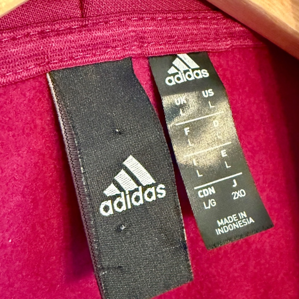 adidas Mens Z.N.E AEROREADY Athletics Full Zip Sweatshirt Jacket with Hood NWOT - Picture 5 of 8
